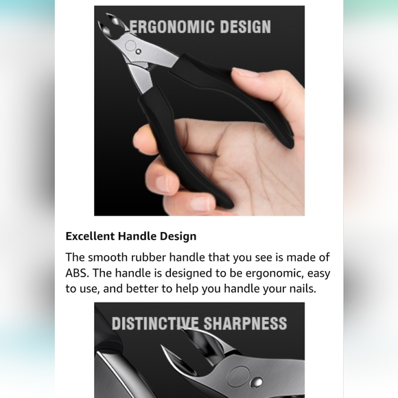 TOMEEM Toenail Clipper Pedicure Tool - Professional Podiatrist Toe Nail … - Picture 11 of 12